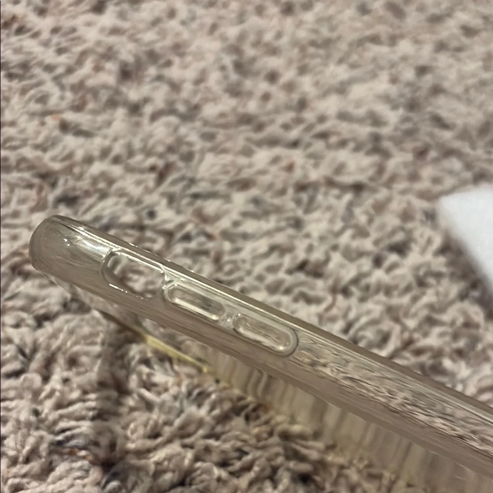 iPhone 11 Glitter Clear White Phone Case with Photo Pocket and Clear phone case - Picture 4 of 11
